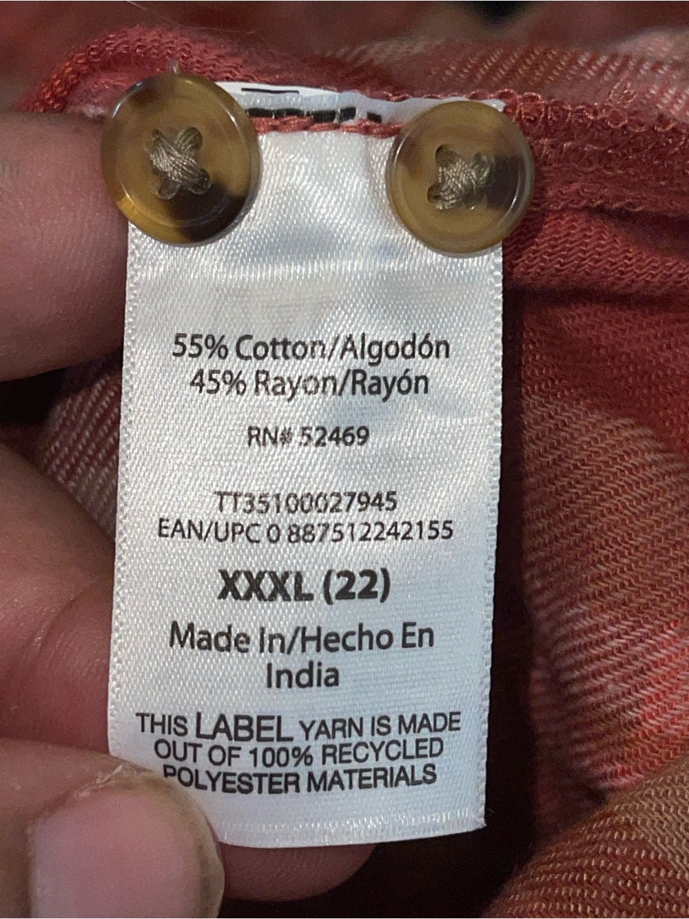 Time & Tru button down shirt - Picture 7 of 10
